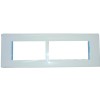 ABB 10M Lumina Cover Plate With Frame