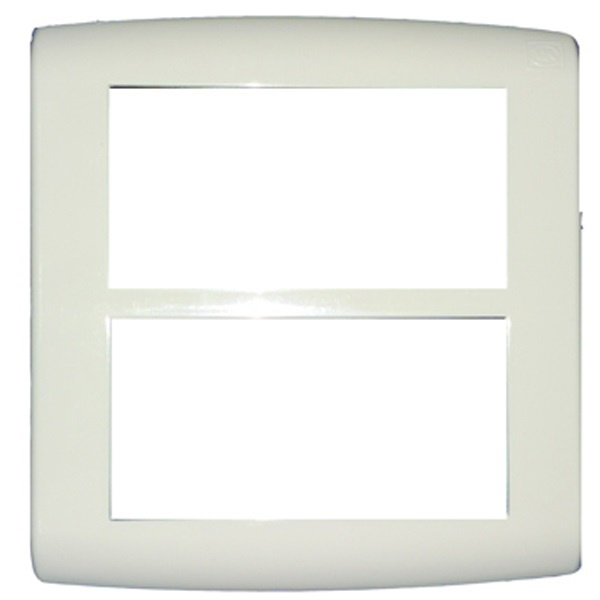 Honeywell MK Wraparound S26110 10M White Cover Plate With Frame