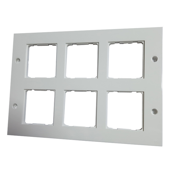 Anchor Roma Deko 21361WH 12M White Cover Plate With Frame