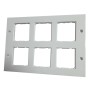 Anchor Roma Deko 21361WH 12M White Cover Plate With Frame