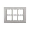 Anchor Roma Tresa 30271WH 12M White Cover Plate With Frame