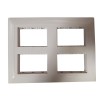 Legrand Britzy 673497 12M White Cover Plate With Frame