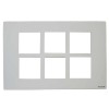 Honeywell MK Citric CW112WHI 12 Module Cover Plate With Frame