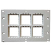 Honeywell MK Citric CW112WHI 12 Module Cover Plate With Frame