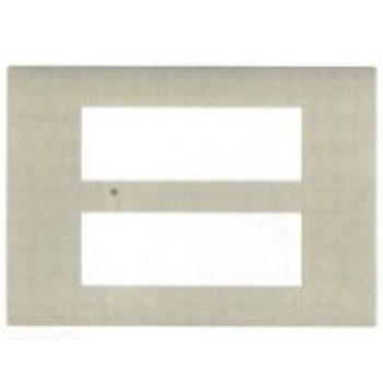Norisys Cube C5412.01 12 Module Vector Frost White Cover Plate With Frame