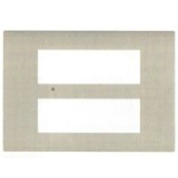 Norisys Cube C5412.01 12 Module Vector Frost White Cover Plate With Frame