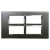 Cona Platinum 16 Module Carbon Wood Plate