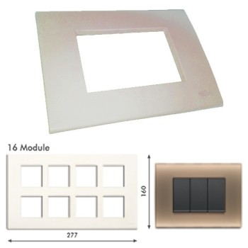 GM Casablanca POSB16008 16M Candy Cool Coffee Cover Plate With Frame