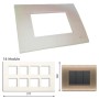 GM Casablanca POSB16008 16M Candy Cool Coffee Cover Plate With Frame