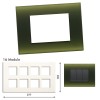 GM Casablanca POSB16008 16M Candy Harbal Green Cover Plate With Frame