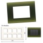 GM Casablanca POSB16008 16M Candy Harbal Green Cover Plate With Frame