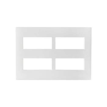 Legrand Mylinc 675573 16M White Cover Plate With Frame