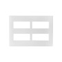 Legrand Mylinc 675573 16M White Cover Plate With Frame