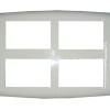 Honeywell MK Wraparound W26016 16M White Cover Plate With Frame