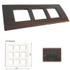 GM Casablanca PNSB18010 18M Wood African Wenge Cover Plate With Frame
