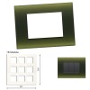 GM Casablanca POSB18010 18M Candy Harbal Green Cover Plate With Frame