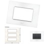 GM Casaviva PXSF18010 18M Glossy White Cover Plate With Frame