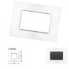 GM Casaviva PXSF02002 2M Glossy White Cover Plate With Frame
