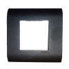 Legrand Mosiac 675952 2M Black Plate