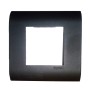 Legrand Mosiac 675952 2M Black Plate