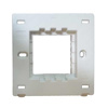 Honeywell MK Citric CW102WHI 2 Module Cover Plate With Frame