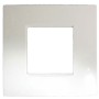 Norisys Cube C5402.01 2 Module Vector Frost White Cover Plate With Frame