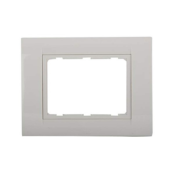 Anchor Roma Tresa 30238WH 3M White Cover Plate With Frame
