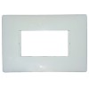 Legrand Myrius 673203 3M White Cover Plate With Frame