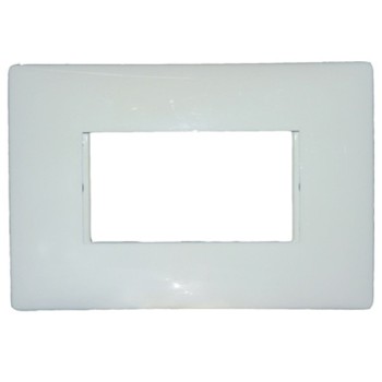 Legrand Myrius 673203 3M White Cover Plate With Frame