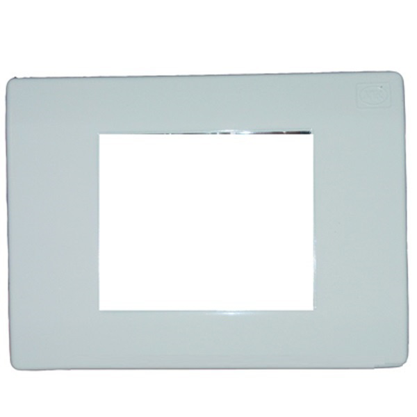 Honeywell MK Wraparound S26003 3M White Cover Plate With Frame