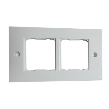 Anchor Roma Deko 21339WH 4M White Cover Plate With Frame