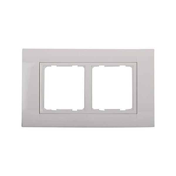 Anchor Roma Tresa 30249WH 4M White Cover Plate With Frame