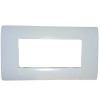 Honeywell MK Blenze DW104WHI 4M White Cover Plate With Frame