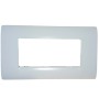 Honeywell MK Blenze DW104WHI 4M White Cover Plate With Frame