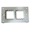Honeywell MK Citric CW104WHI 4 Module Cover Plate With Frame
