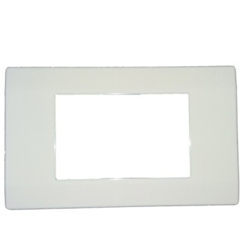 Honeywell MK Wraparound S26004 4M White Cover Plate With Frame