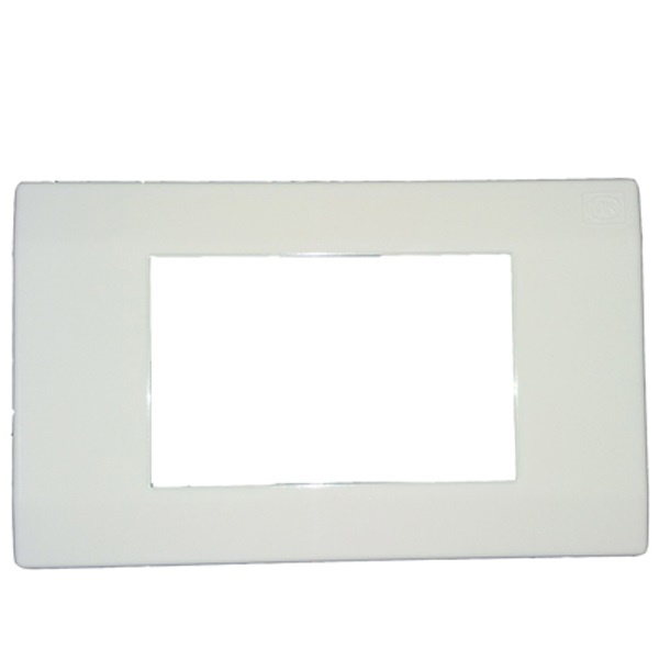 Honeywell MK Wraparound S26004 4M White Cover Plate With Frame