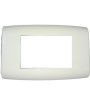 Honeywell MK Wraparound W26004 4M White Cover Plate With Frame