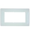 Honeywell MK Wraparound S26005 5M White Cover Plate With Frame