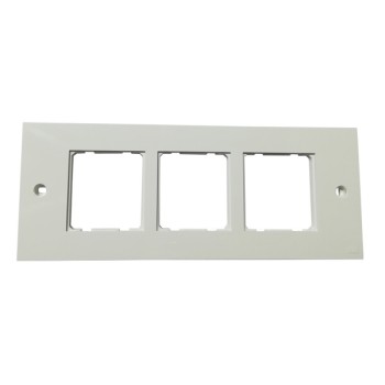 Anchor Roma Deko 21340WH 6M White Cover Plate With Frame