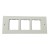 Anchor Roma Deko 21340WH 6M White Cover Plate With Frame