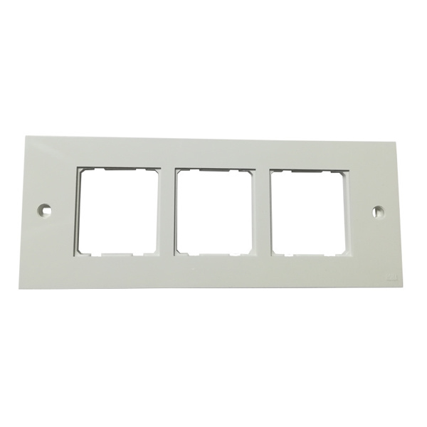 Anchor Roma Deko 21340WH 6M White Cover Plate With Frame