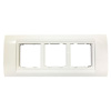 Anchor Roma Tresa 30250WH 6M White Cover Plate With Frame