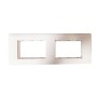 Legrand Britzy 673496 6M White Cover Plate With Frame