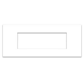 Micron Artize 6 M White Cover Plate With Frame