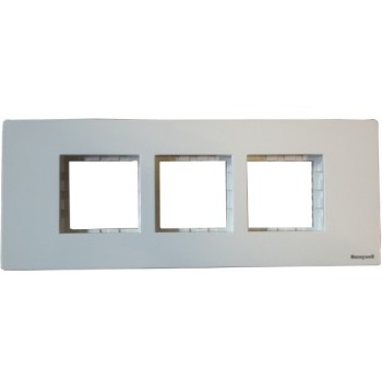 Honeywell MK Citric CW106WHI 6 Module Cover Plate With Frame