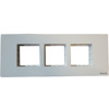 Honeywell MK Citric CW106WHI 6 Module Cover Plate With Frame