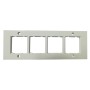 Anchor Roma Deko 30431WH 8M Horizontal White Cover Plate With Frame