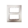 Legrand Britzy 673495 8M 4X2 White Cover Plate With Frame