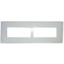 Legrand Mylinc 675567 8M Horiz White Cover Plate With Frame
